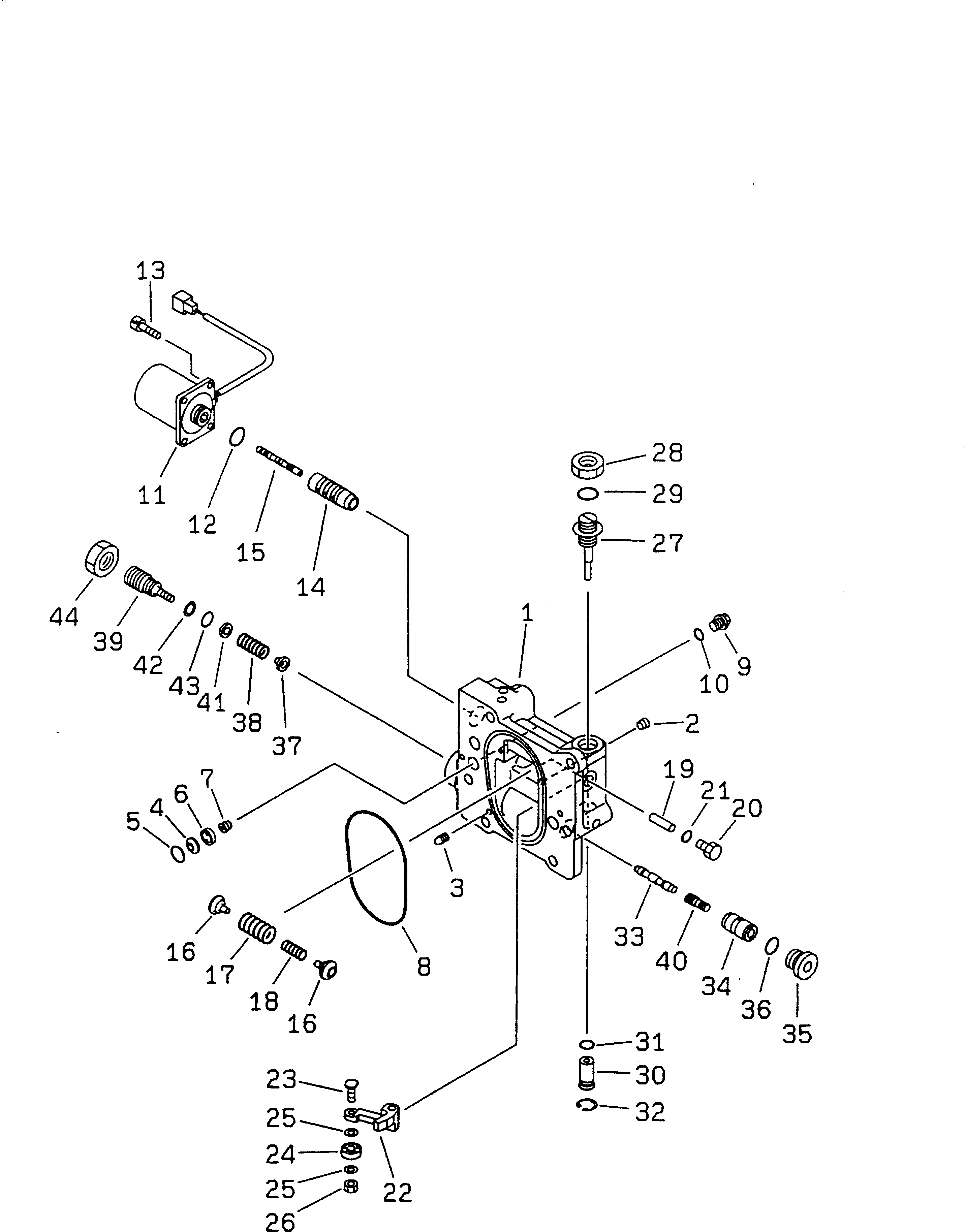 Excavators Komatsu / PC210LC-6 S/N 30001-UP(pc210lcc) / MAIN PUMP (9/9)(#30500-30979)(480940 : Y1600-09A0A)