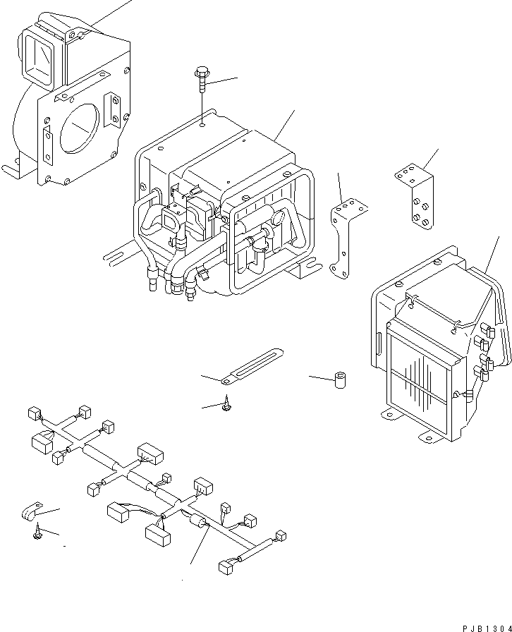 Excavators Komatsu / PC210LC-6 S/N 30001-UP(pc210lcc) / UNIT ASS