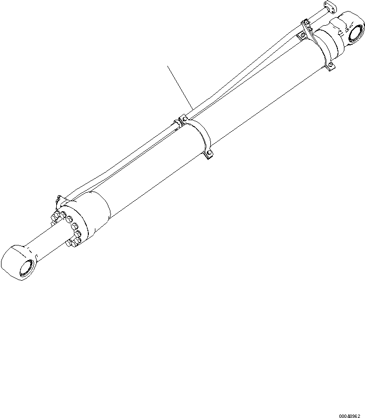 Komatsu parts book diagram for PC210NLC-8K S/N K50001-UP: ARM CYLINDER