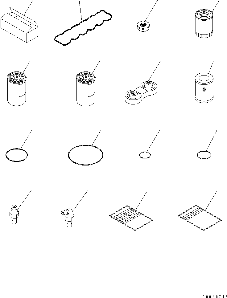Komatsu parts book diagram for PC210NLC-8K S/N K50001-UP: SPARE PARTS(#K50001-K50002)