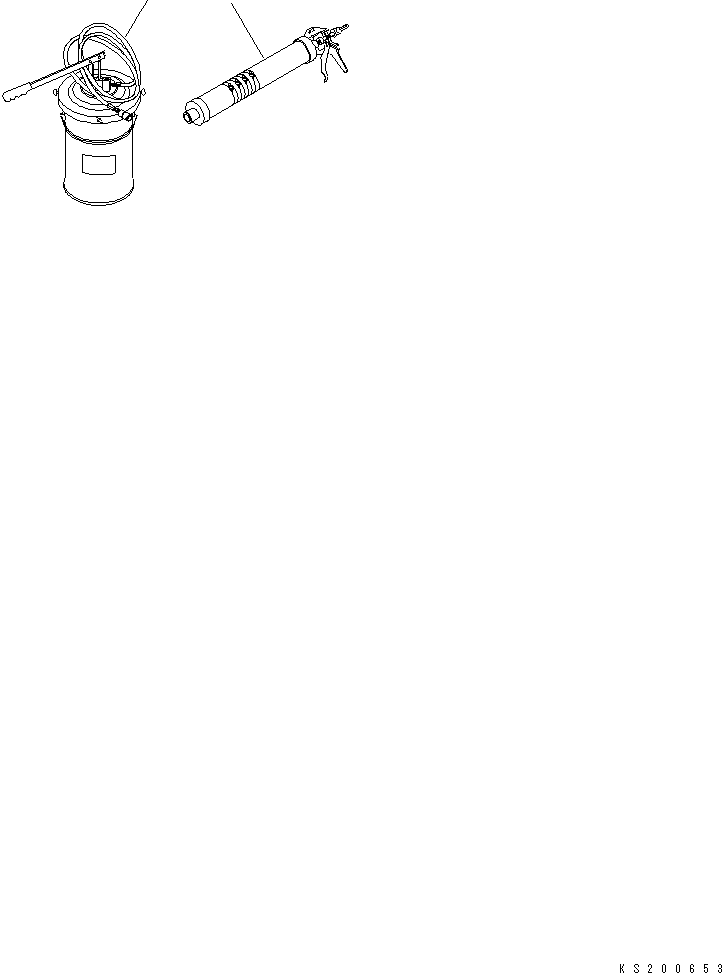 Komatsu parts book diagram for PC210NLC-8K S/N K50001-UP: AUTO GREASE RESERVOIR FILLING EQUIPMENT