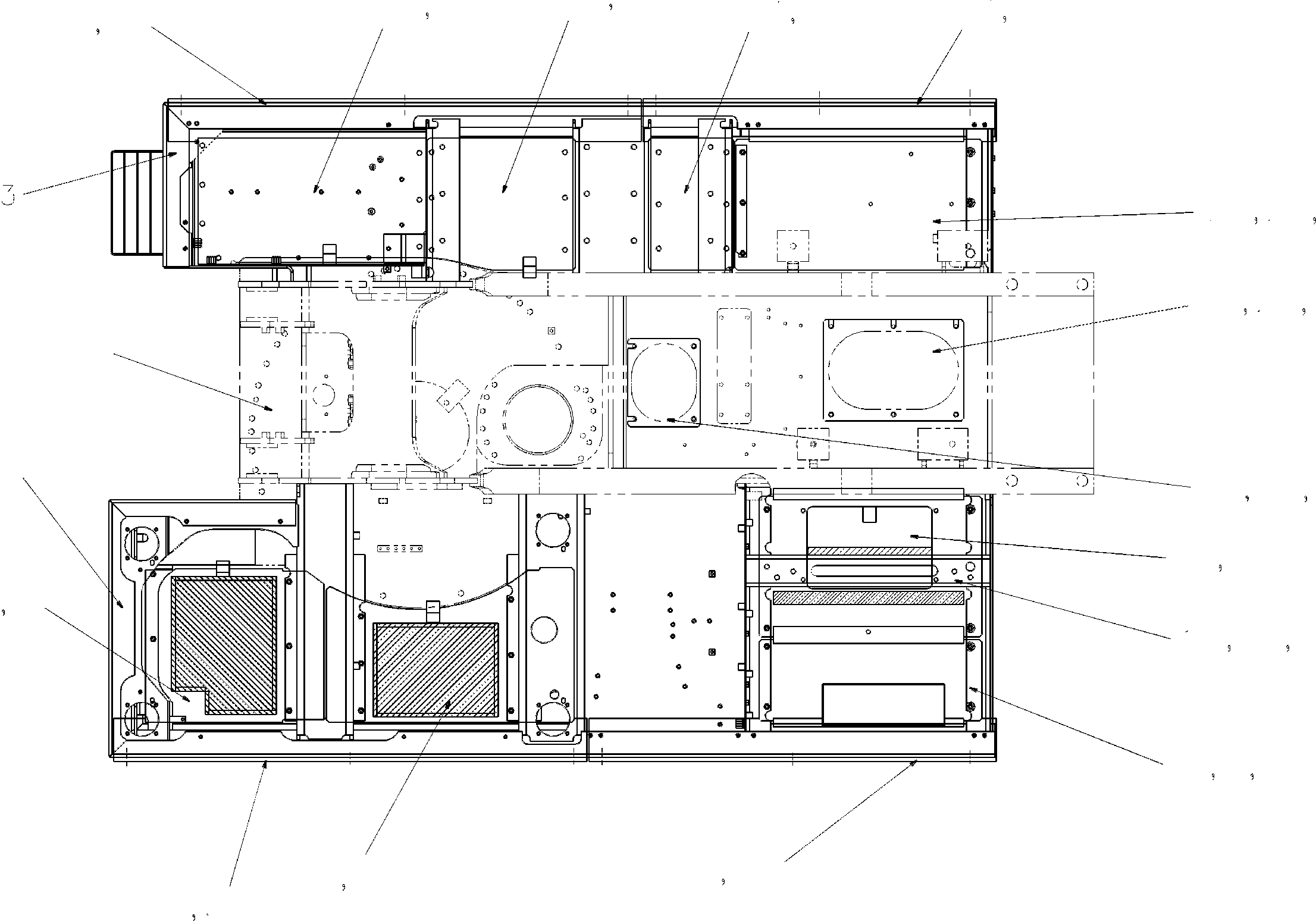 Komatsu parts book diagram for PC210LC/NLC-7K STRAIGHT BOOM S/N K40001-UP: DEMO BASE G.
