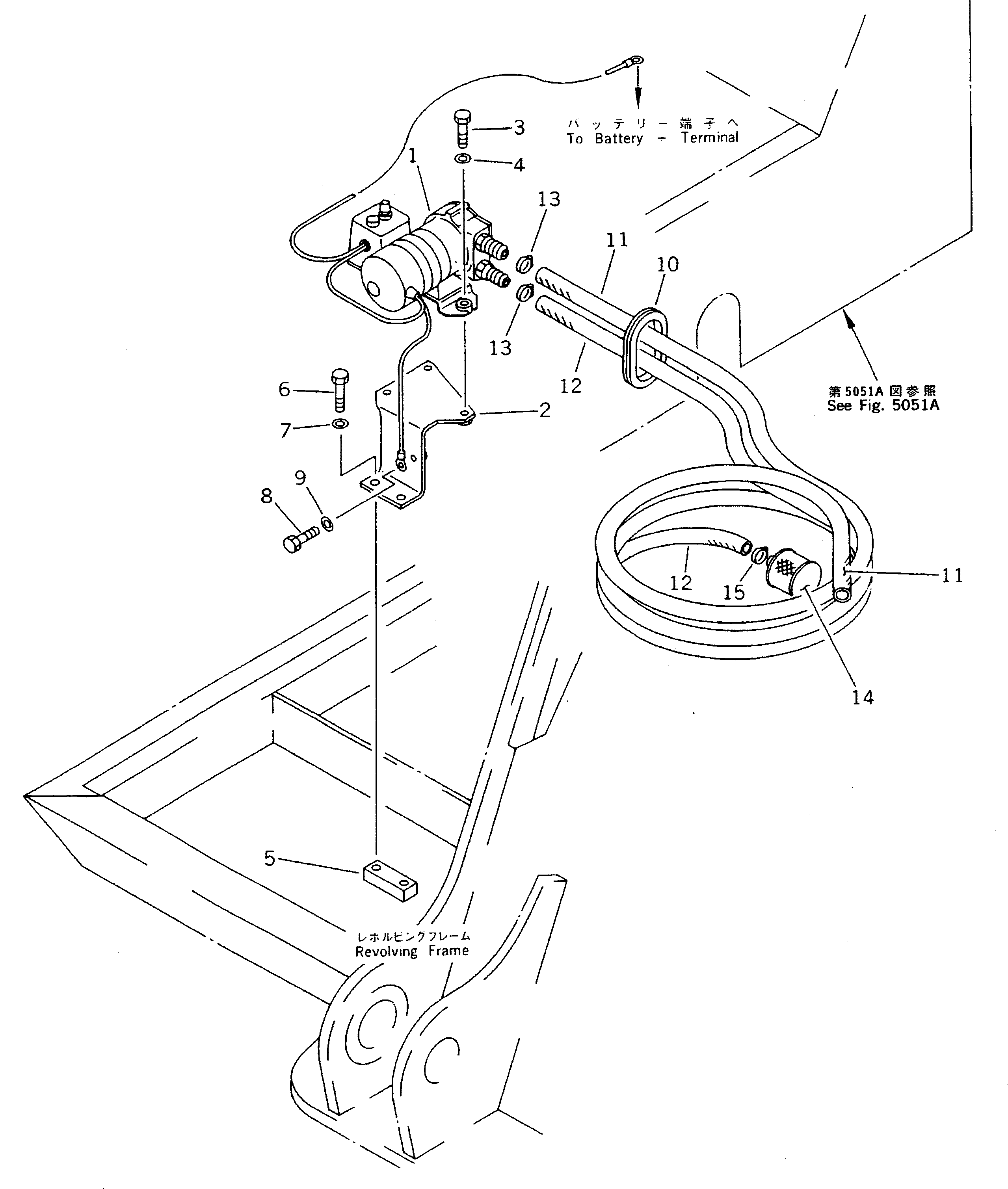 Excavators Komatsu / PC220-5C S/N 35001-UP (Custom Spec.)(pc220-0c) / SELF SUPPLY PUMP(030150 : 1351)