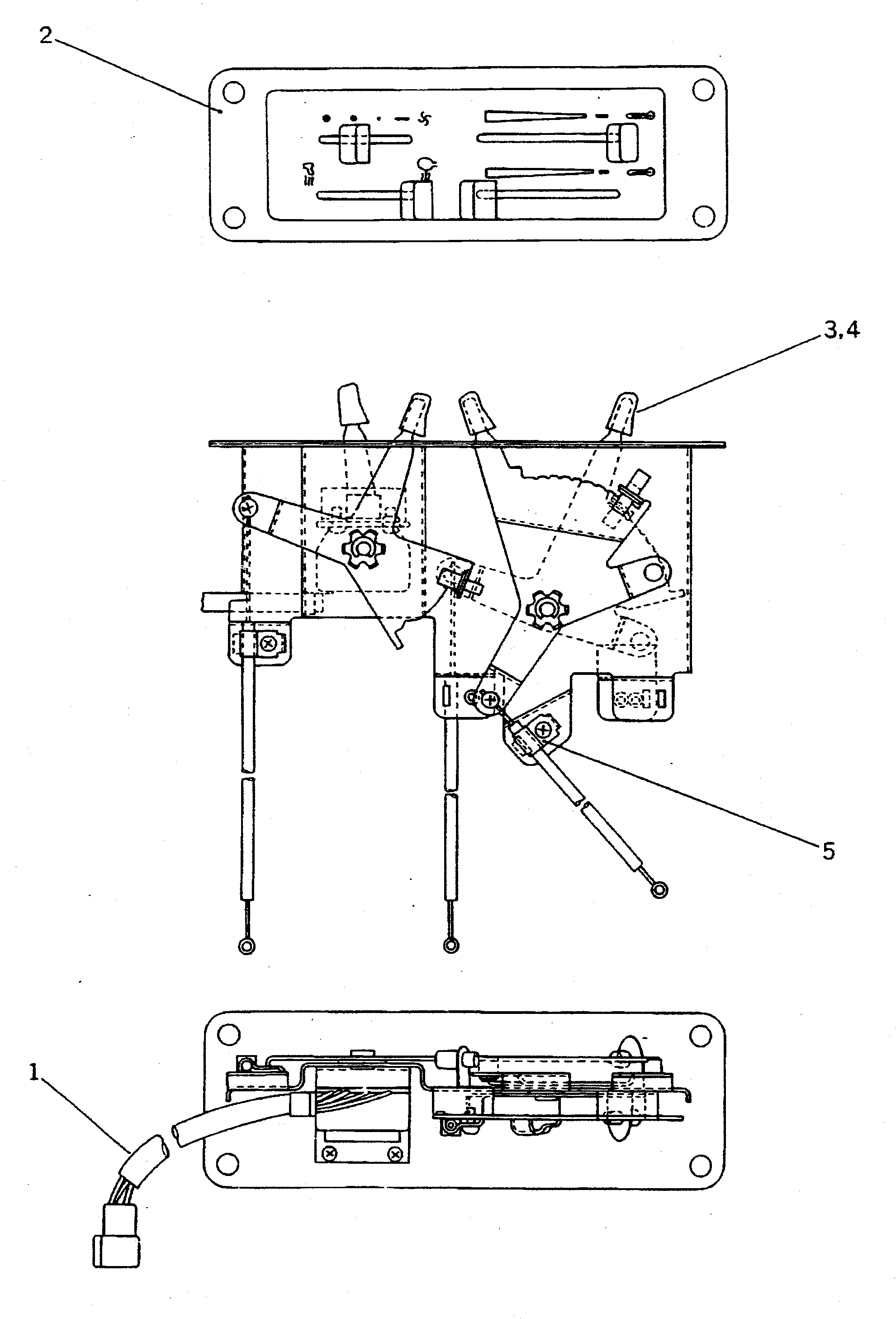 Excavators Komatsu / PC220-5C S/N 35001-UP (Custom Spec.)(pc220-0c) / CONTROL UNIT (AIR CONDITIONER)(150590 : 5907)