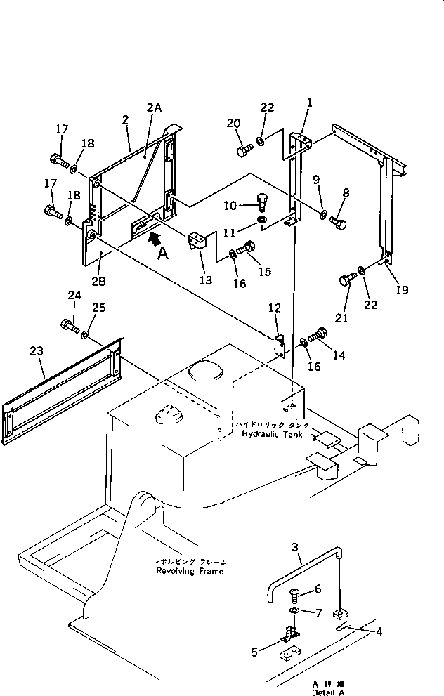 Excavators Komatsu / PC220-3 S/N 20001-UP(pc220-3r) / MACHINERY COMPARTMENT (3/5)(150060 : 5105)