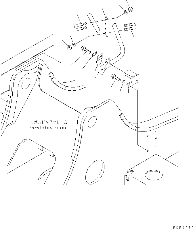 Excavators Komatsu / PC220-6 S/N 50001-UP(pc220-6c) / BOOM LINE CLAMP (WITHOUT LOCK VALVE)(#53562-)(151300 : H1271-01A3)