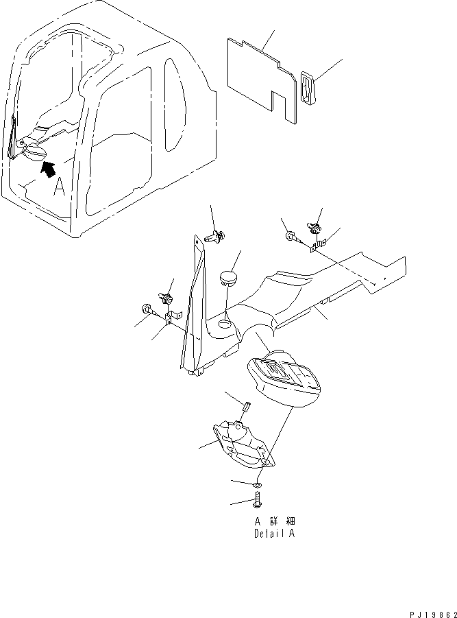 Excavators Komatsu / PC220-6 S/N 50001-UP(pc220-6c) / OPERATOR