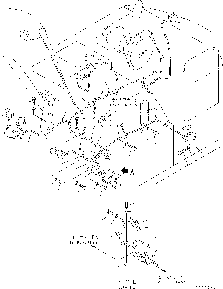 Excavators Komatsu / PC220LC-6Z S/N 50001-UP (Excel Spec.)(pc220l1c) / WIRING (MAIN HARNESS)(#50704-52851)(120120 : E0200-02A1A)