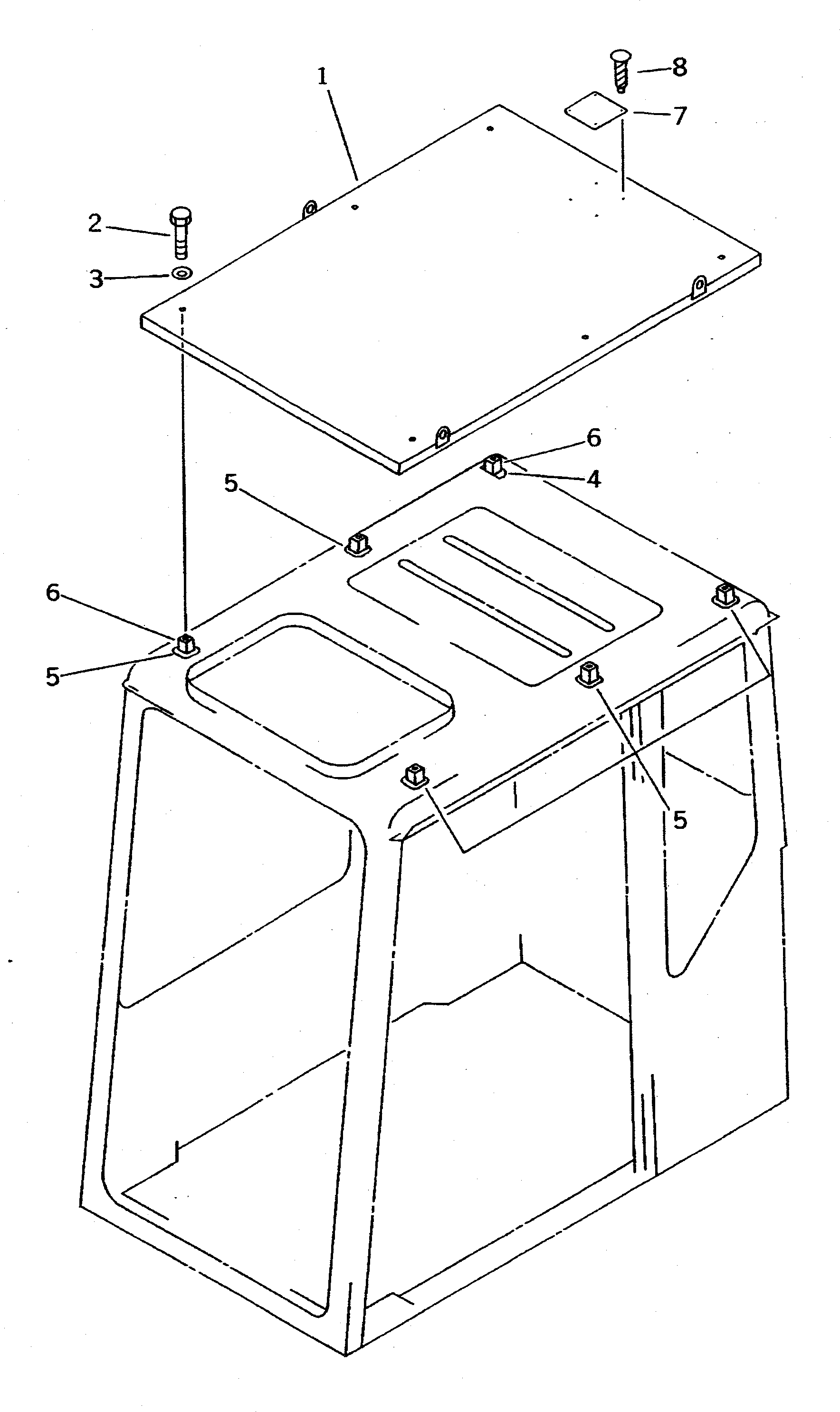 Excavators Komatsu / PC220LC-5C S/N 35001-UP (Custom Spec.)(pc220l3c) / HEAD GUARD(150420 : 5511)