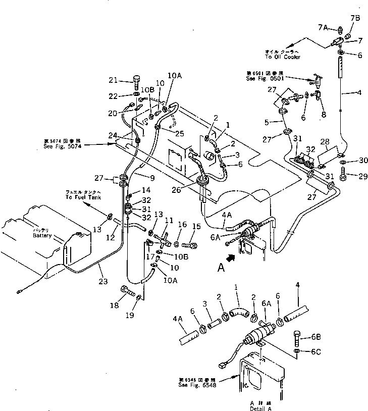 Excavators Komatsu / PC220LC-5C S/N 35001-UP (Custom Spec.)(pc220l3c) / PRE HEATER (2/3) (COLD WEATHER (A) SPEC.)(150510 : 5882)