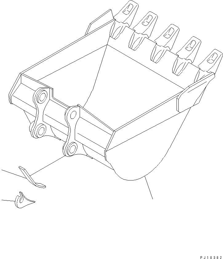Komatsu parts book diagram for PC220LC-3 S/N 20001-UP: TRAVEL CONTROL LEVER AND LINKAGE (1/2) (FOR WRIST CONTROL) (WITH AUTO DECELERATION)(#20001-21190)