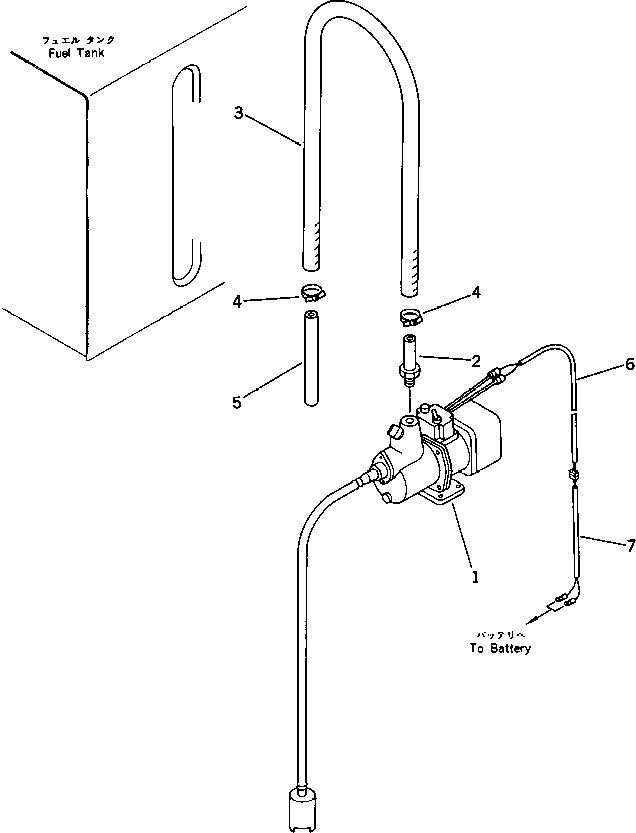 Komatsu parts book diagram for PC220LC-3 S/N 20001-UP: SELF SUPPLY PUMP