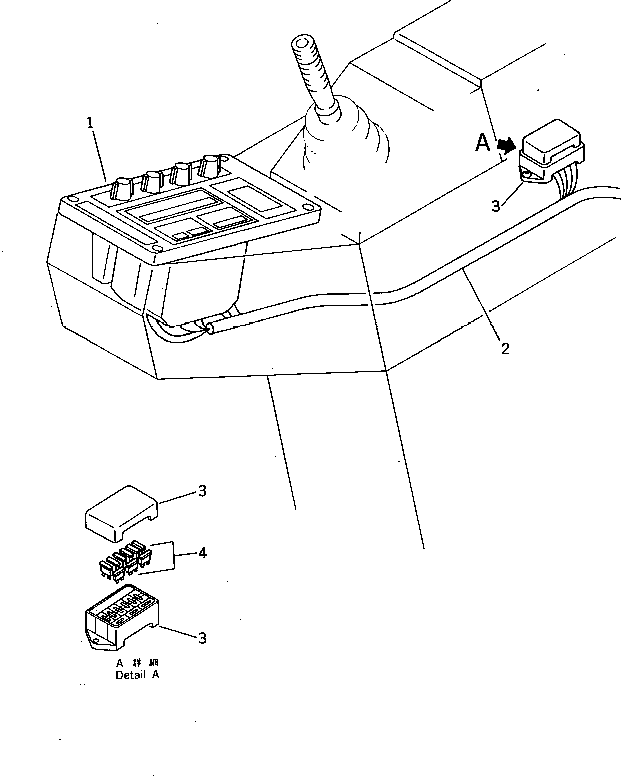 Komatsu parts book diagram for PC220LC-3 S/N 20001-UP: INSTRUMENT PANEL (TBG SPEC.)(#21556-)