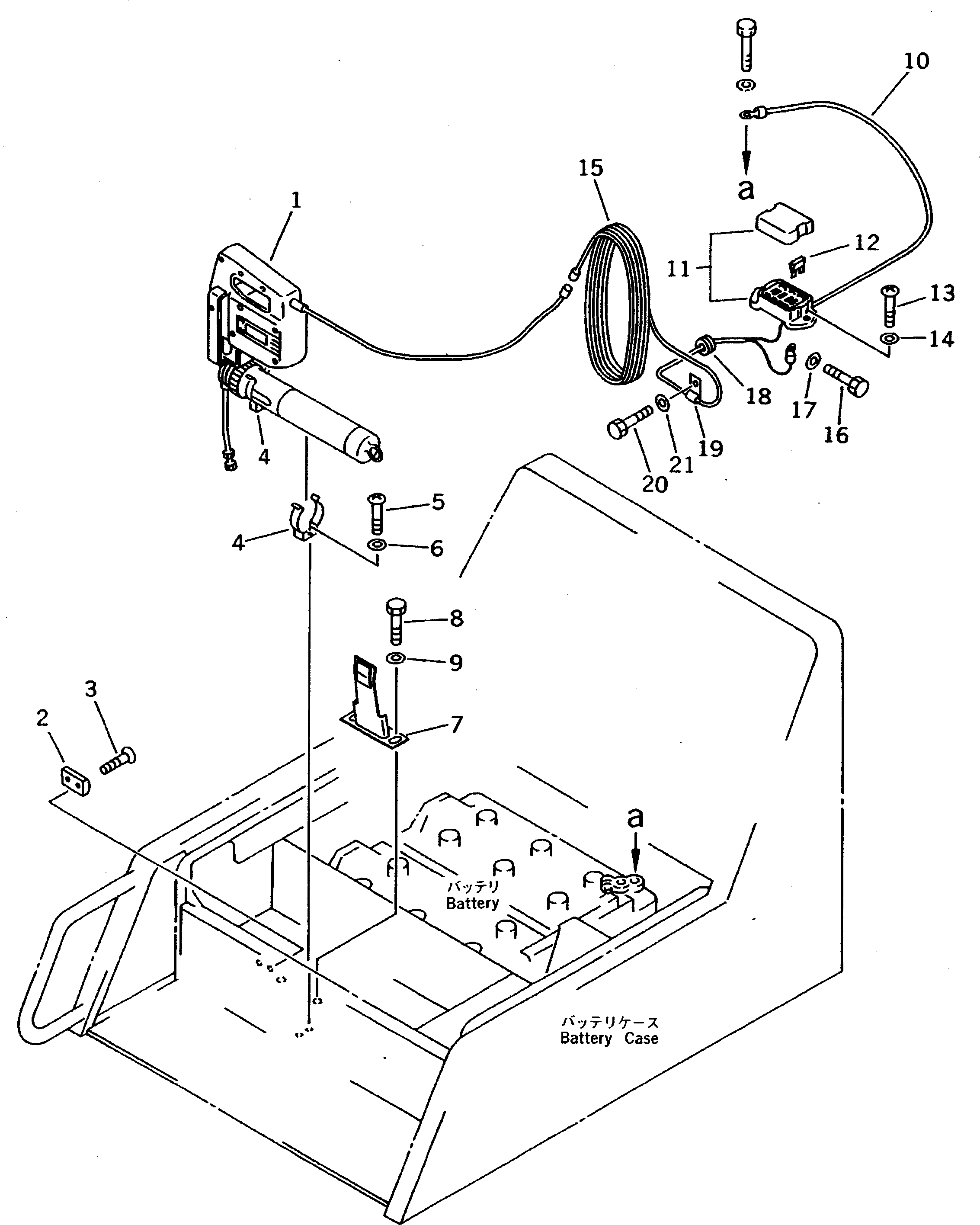 Excavators Komatsu / PC220LC-5C S/N 35001-UP(pc220l4r) / GREASE GUN(#36614-)(240090 : 9821)
