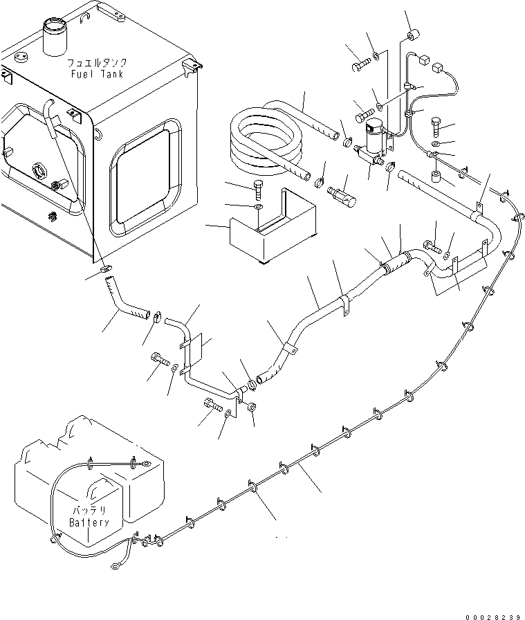 Excavators Komatsu / PC220LC-7 S/N 60001-UP (Overseas Version)(pc220l6c) / FUEL SELF CHARGE PUMP(#60625-)(450190 : W1113-01A0A)