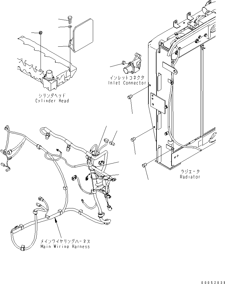 Excavators Komatsu / PC220LC-8 S/N 70001-UP (ecot3)(pc220l7c) / AIR CONDITIONER AND HEATER LESS(210240 : K0700-01A1)