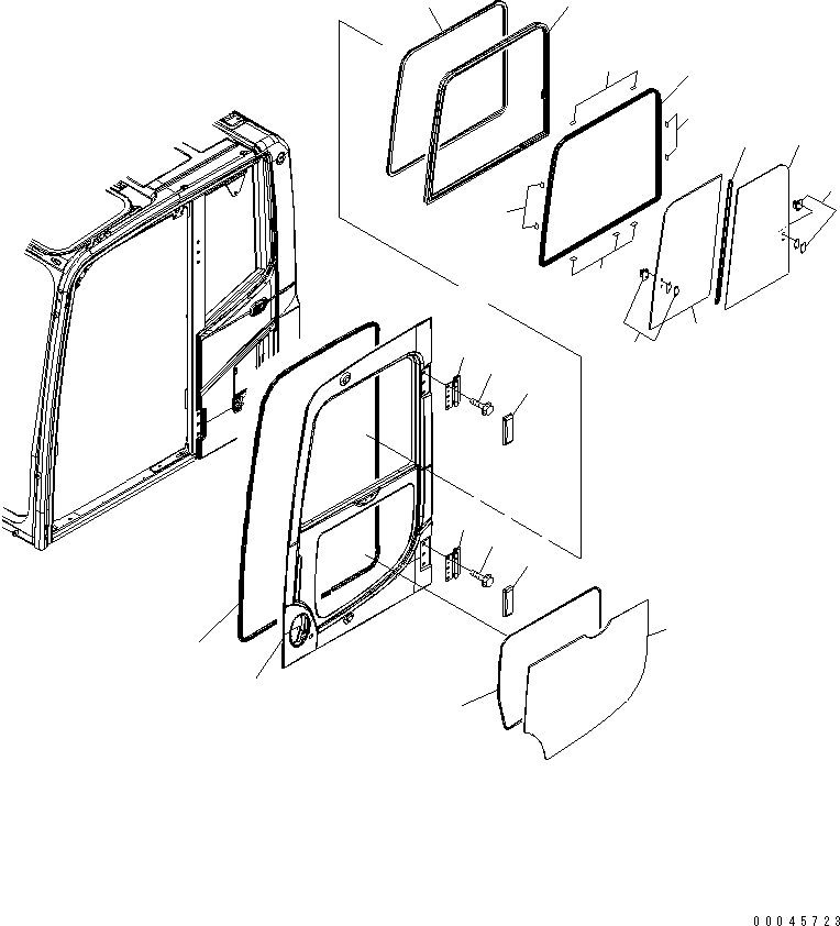 Excavators Komatsu / PC220LC-8 S/N 70001-UP (ecot3)(pc220l7c) / OPERATOR