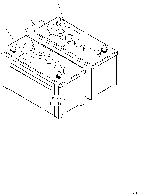 Excavators Komatsu / PC220LC-8 S/N 70001-UP (ecot3)(pc220l7c) / CAUTION PLATE (BATTERY) (SPANISH)(#70001-75226)(390370 : U0201-01A1)