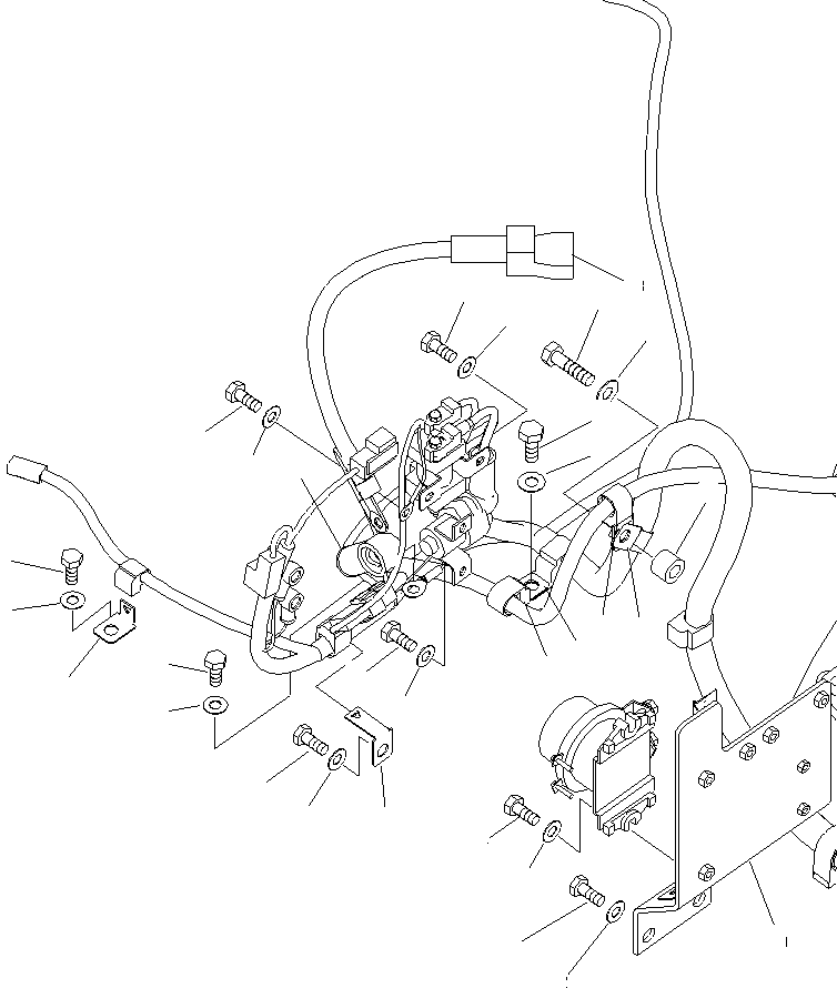 Excavators Komatsu / PC220LC-8 S/N 80001-80376(pc220l9c) / ELECTRIC WIRING (STARTING HARNESS)(#80001-)(120030 : E0200-01H0)