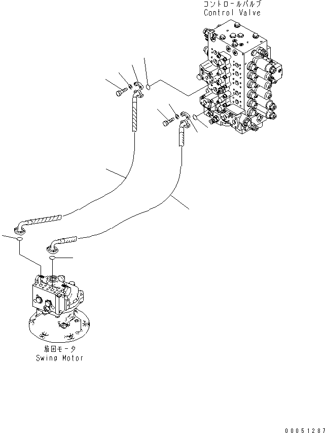 Excavators Komatsu / PC220LC-8 S/N 80001-80376(pc220l9c) / SWING LINES(#80001-)(150450 : H1340-01H0)