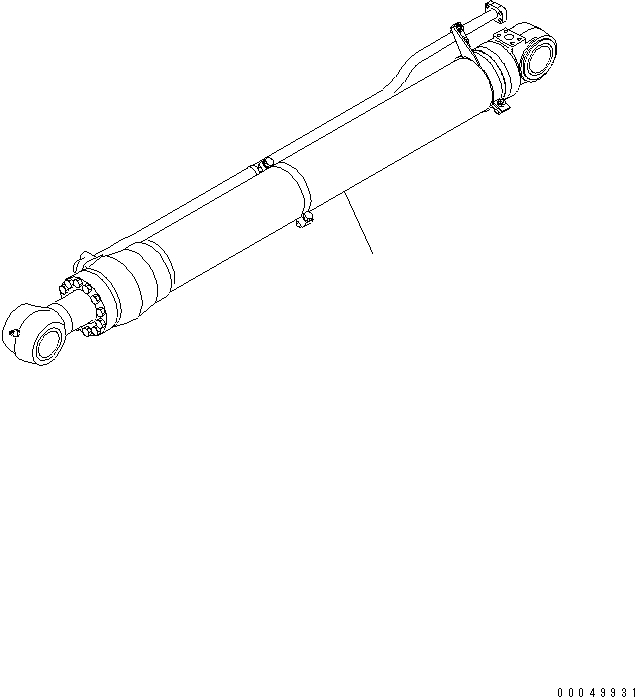Excavators Komatsu / PC220LC-8 S/N 80001-80376(pc220l9c) / ARM CYLINDER (500 HOURS GREASING TYPE)(#80001-)(360230 : T1140-01H0)