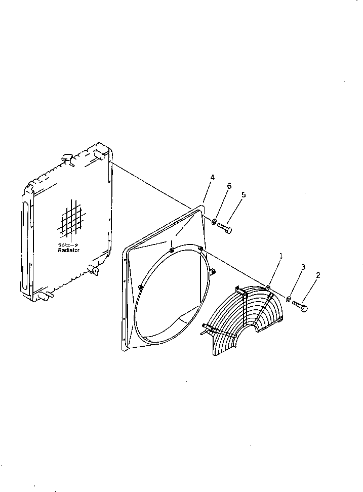 Excavators Komatsu / PC220LC-5 S/N 35001-UP(pc220lcc) / FAN NET (EXCEPT JAPAN)(#36614-)(030110 : 1215A)