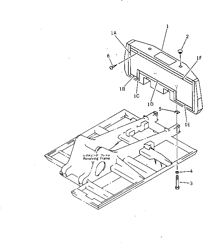 Excavators Komatsu / PC220LC-5 S/N 35001-UP(pc220lcr) / COUNTER WEIGHT (PC220SS ? LCSS)(#35001-36613)(120440 : 4807)