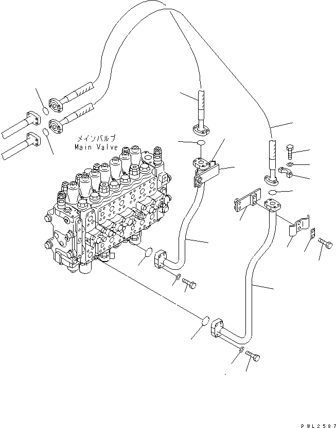 Excavators Komatsu / PC228USLC-1 S/N 11001-UP(pc228u0r) / SLIDE LINE(150250 : H1270-01A2)