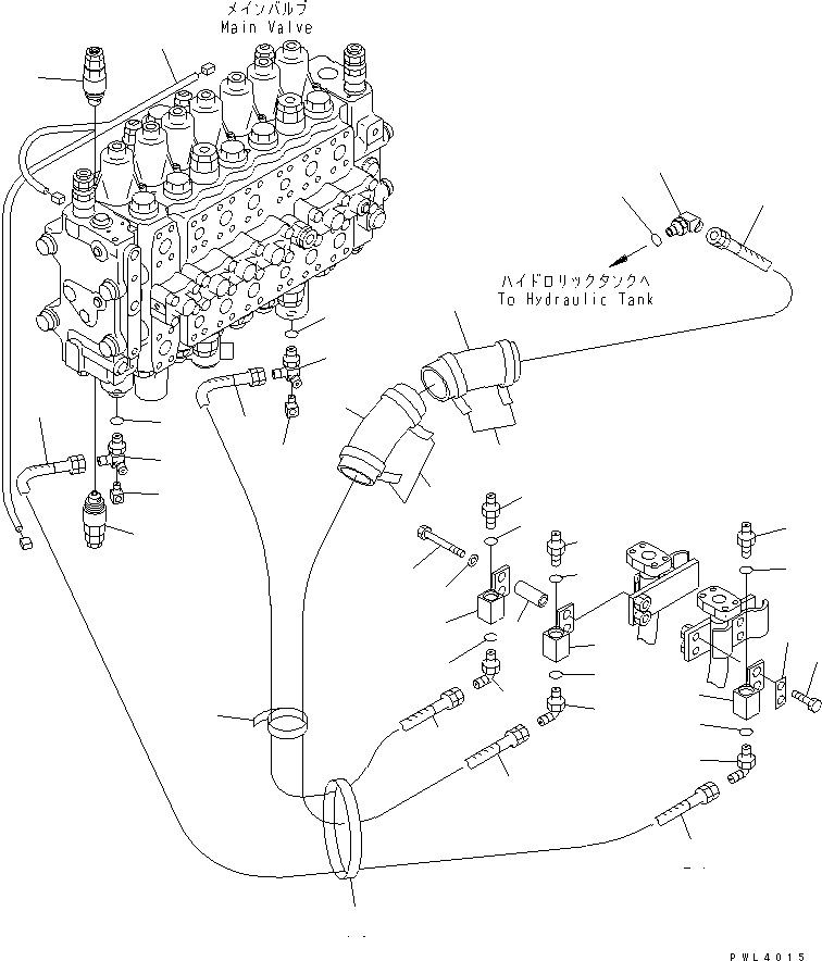 Excavators Komatsu / PC228USLC-1 S/N 11001-UP(pc228u0r) / SLIDE LINE(150290 : H1270-02A2A)