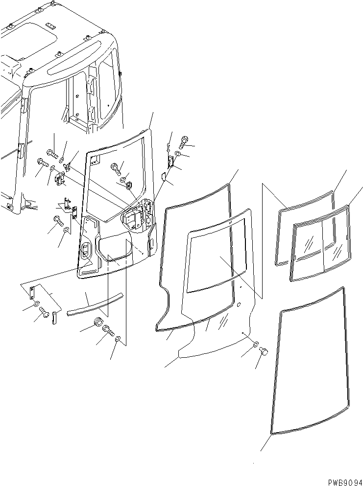 Excavators Komatsu / PC228USLC-1 S/N 11001-UP(pc228u0r) / OPERATOR