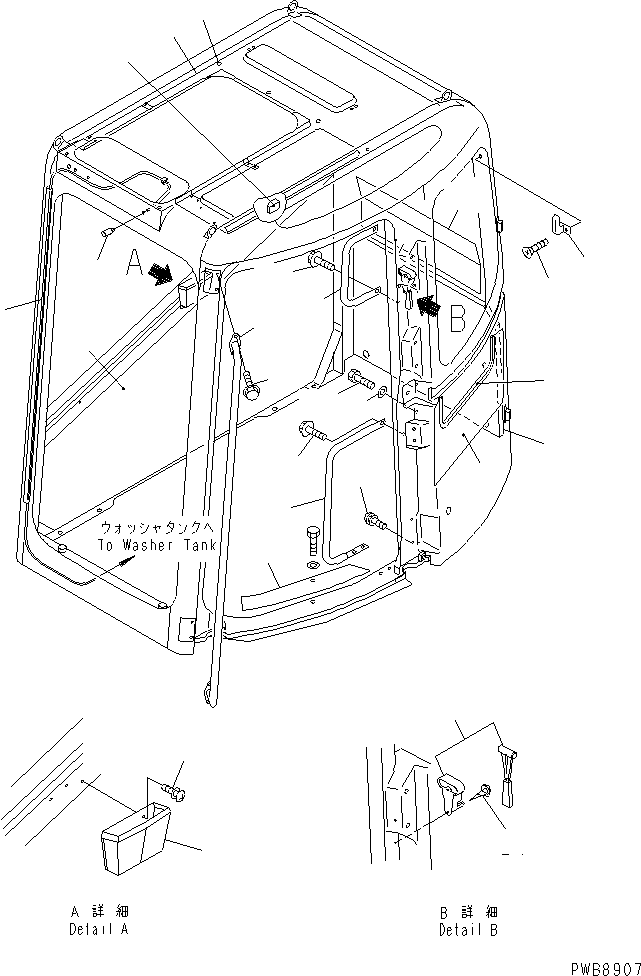 Excavators Komatsu / PC228USLC-1 S/N 11001-UP(pc228u0r) / OPERATOR