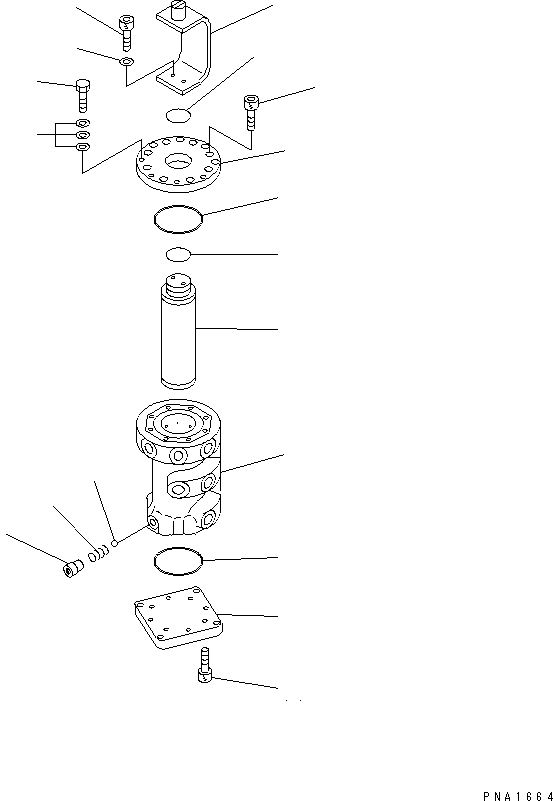 Excavators Komatsu / PC228USLC-1 S/N 11001-UP(pc228u0r) / 4-WAY VALVE (MULTIPLE PATTERN CONTROL)(481340 : Y1687-01A0)