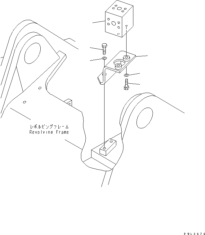 Komatsu parts book diagram for PC228USLC-2J S/N 15001-UP (For KUK / Chassis only): DRIFT PRIVENTIVE LESS(#15321-)
