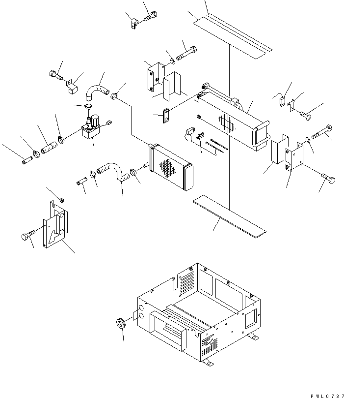 Komatsu parts book diagram for PC228USLC-2J S/N 15001-UP (For KUK / Chassis only): AIR CONDITIONER UNIT (2/3)
