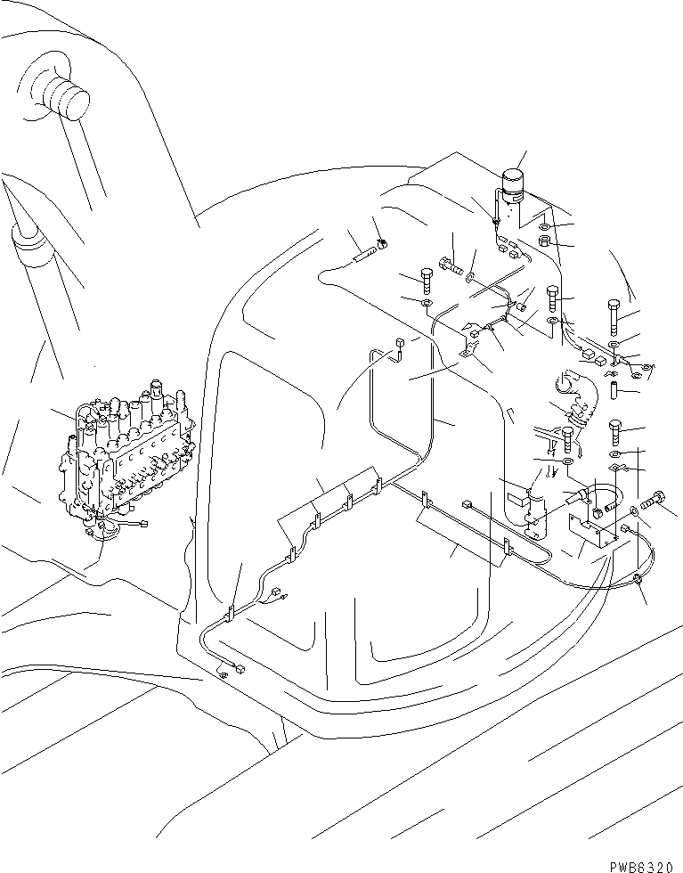 Excavators Komatsu / PC228UU-1-TN S/N 10001-UP(pc228u2r) / CERAMIC MUFFLER(#10022-10127)(030110 : B0300-02A0A)