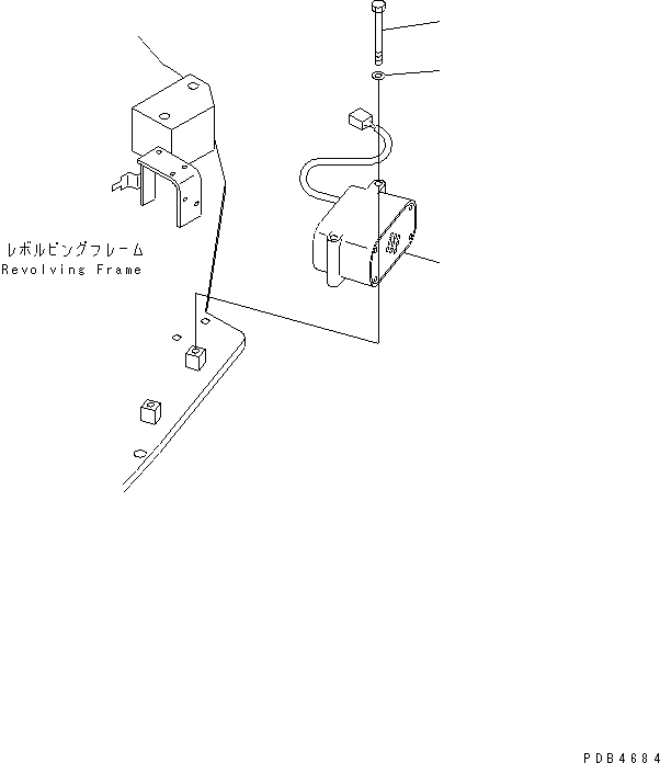 Excavators Komatsu / PC228UU-1-TN S/N 10001-UP(pc228u2r) / TRAVEL ALARM (TUNNEL SPEC.)(#10001-10029)(120180 : E0420-01A0)