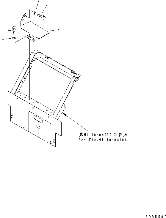 Excavators Komatsu / PC228UU-1-TN S/N 10001-UP(pc228u2r) / HOOD (STEP)(#10022-)(240100 : M1110-05A0A)
