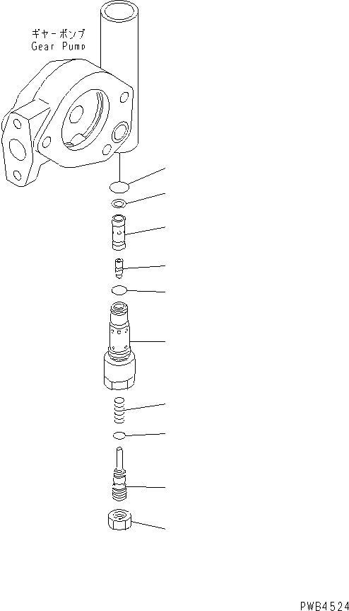 Komatsu parts book diagram for PC228UU-1-TN S/N 10001-UP: MAIN PUMP (10/11)(#10001-10021)