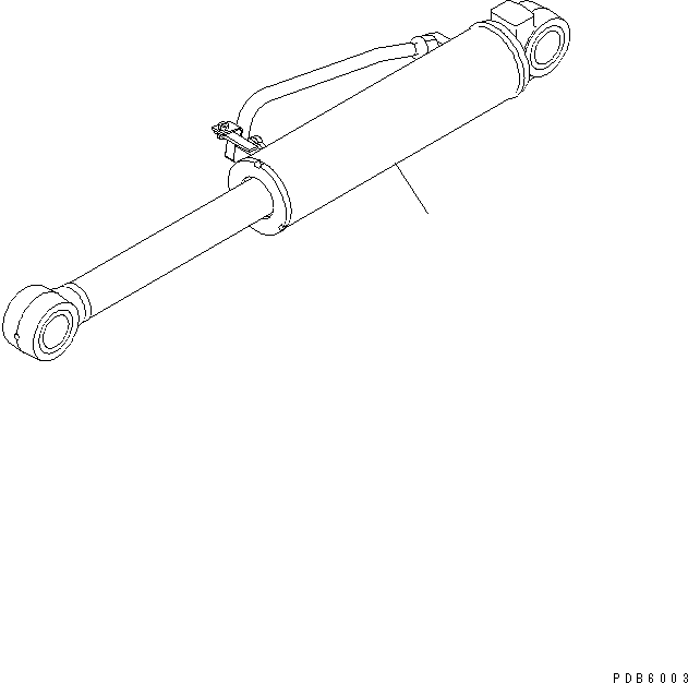 Excavators Komatsu / PC228UU-1 S/N 10001-UP(pc228u3r) / OFFSET CYLINDER(#10022-)(360130 : T1150-01A0)