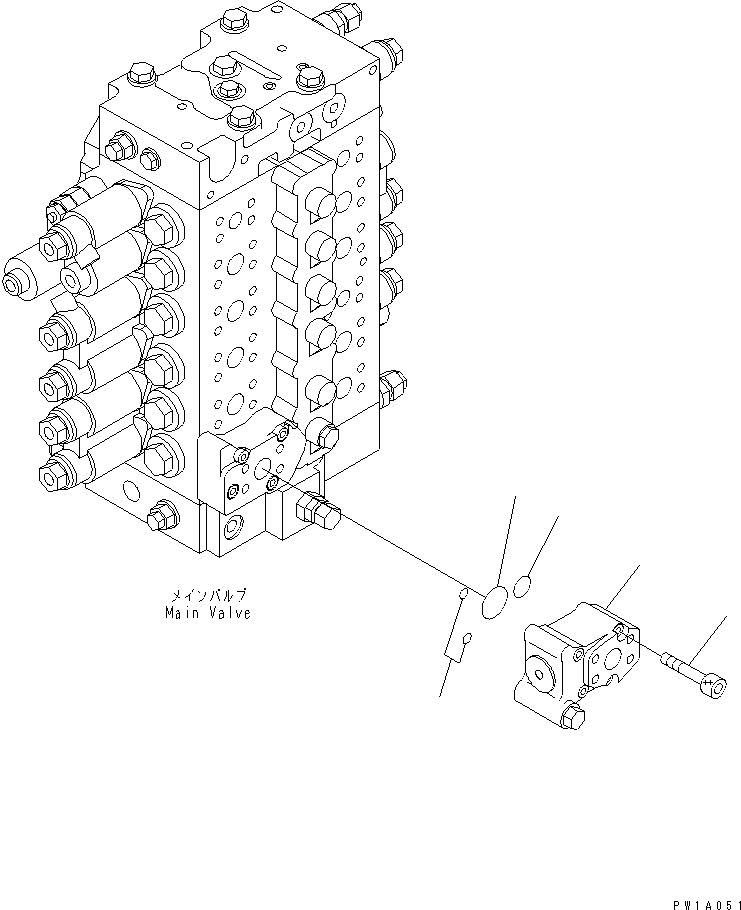 Excavators Komatsu / PC228US-3U S/N 20001-29999 (For EU)(pc228u4c) / ARM DRIFT PRIVENTIVE(#20001-)(150220 : H1240-01A0)