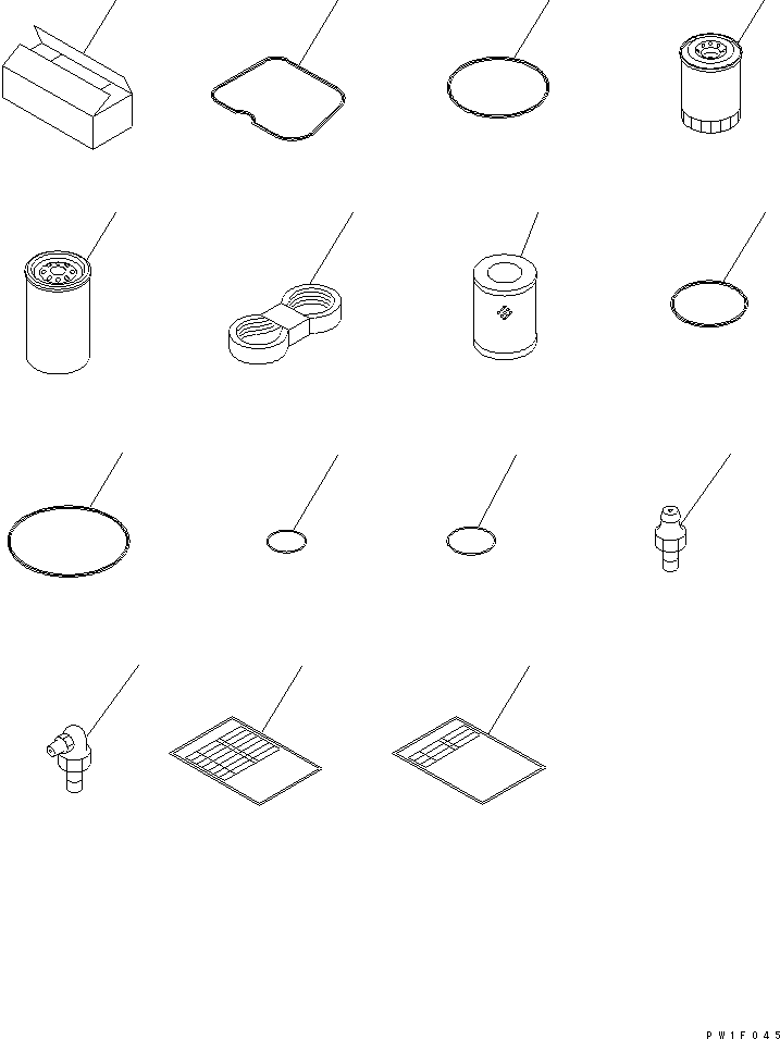 Excavators Komatsu / PC228US-3U S/N 20001-29999 (For EU)(pc228u4c) / SPARE PARTS(#20001-)(420010 : V0100-01A0)