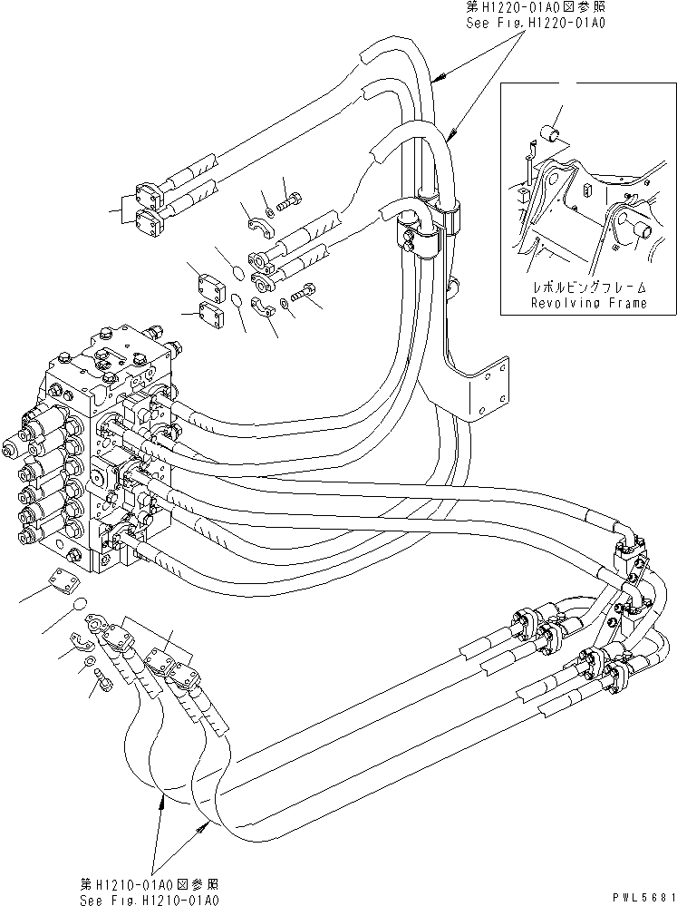 Excavators Komatsu / PC228US-3U S/N 20001-29999 (For EU)(pc228u4c) / WORK EQUIPMENT LESS(#20001-)(450020 : W9950-01A0)
