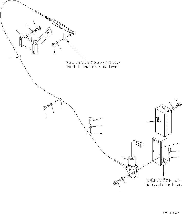 Excavators Komatsu / PC228US-2 S/N 15001-UP(pc228u4r) / FUEL CONTROL(030050 : B0400-01A0)