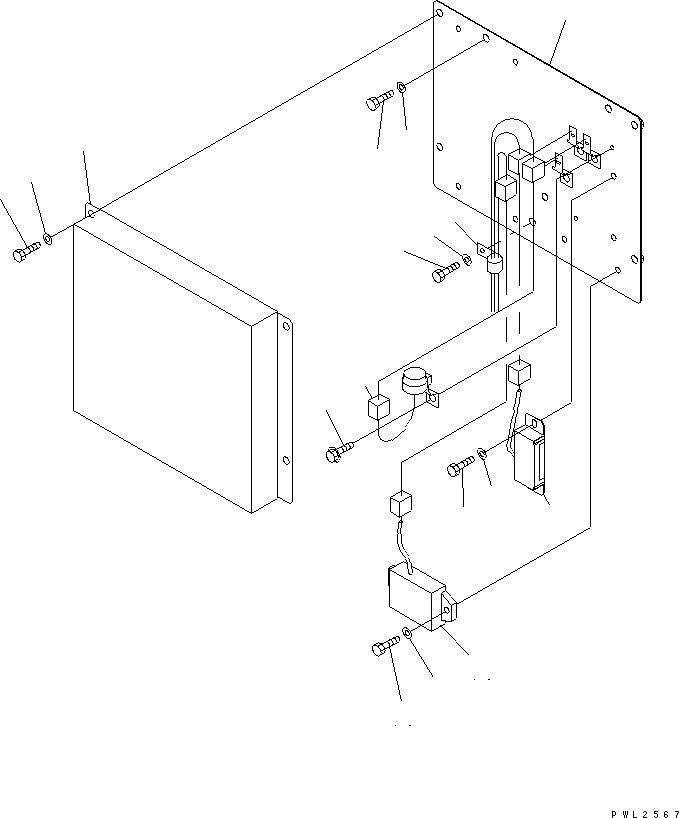 Excavators Komatsu / PC228US-2 S/N 15001-UP(pc228u4r) / WIRING (ELECTRICAL PARTS)(120100 : E0200-05A0)