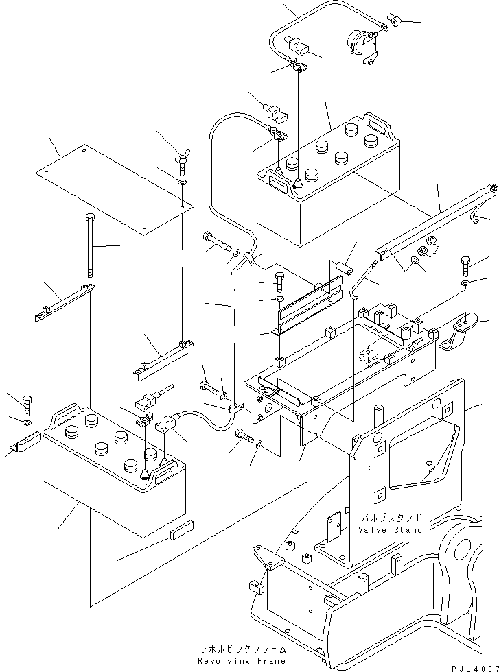 Excavators Komatsu / PC228US-1-TN S/N 11001-UP(pc228u6r) / BATTERY (NX300)(#11685-)(120030 : E0100-01A0B)