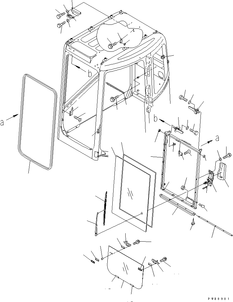 Excavators Komatsu / PC228US-1-TN S/N 11001-UP(pc228u6r) / OPERATOR