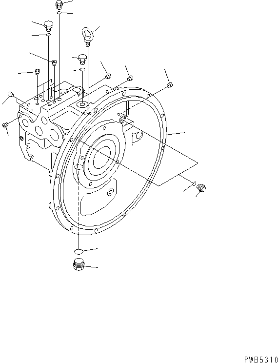 Excavators Komatsu / PC228US-1-TN S/N 11001-UP(pc228u6r) / MAIN PUMP (1/9)(480230 : Y1600-01A1)
