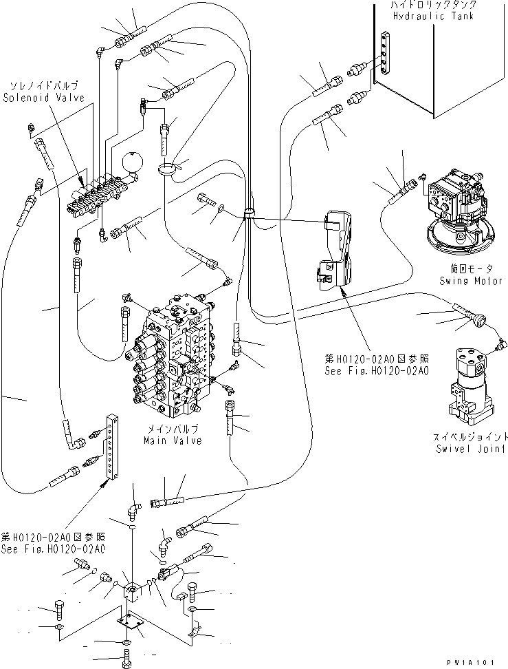 Excavators Komatsu / PC228US-3-YA S/N 20001-29999(pc228uar) / SOLENOID VALVE (EPC)(#20001-)(150550 : H1831-02A0)