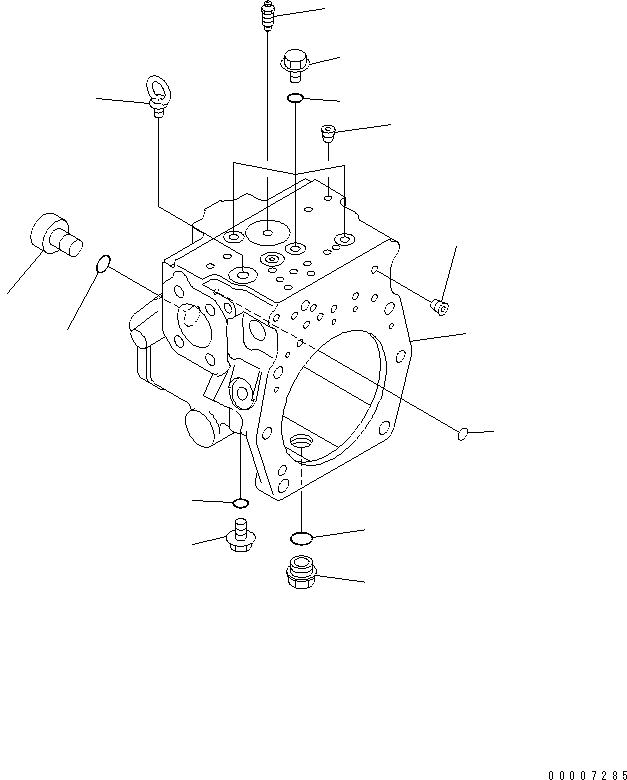 Excavators Komatsu / PC228US-3-YA S/N 20001-29999(pc228uar) / MAIN PUMP (6/11)(#20001-)(480140 : Y1600-06A0)
