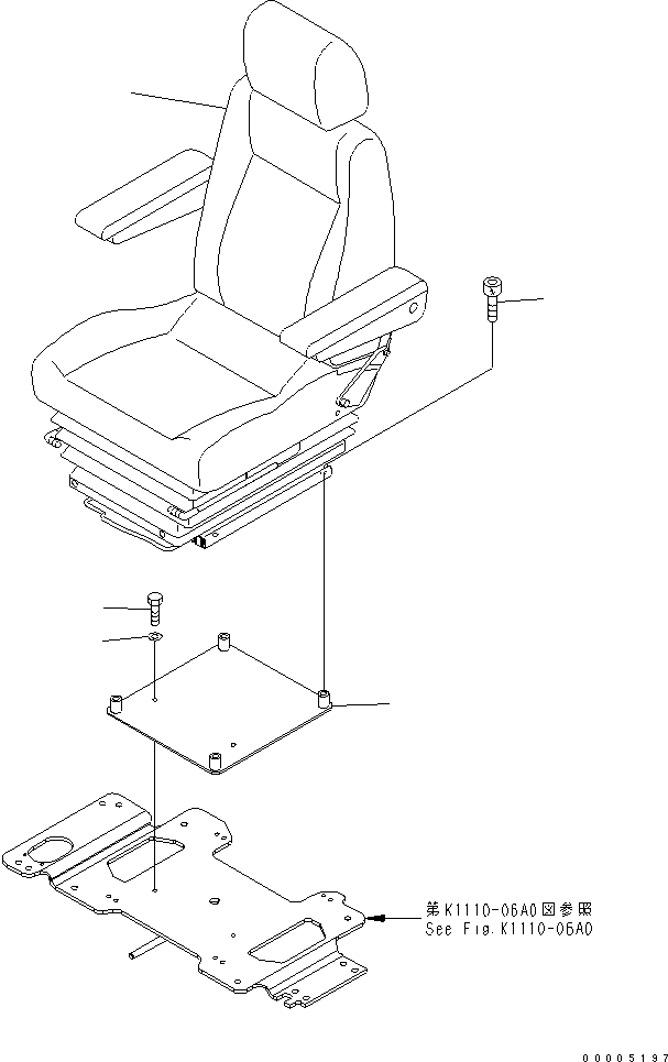 Excavators Komatsu / PC228USLC-3N-YA S/N 30001-UP(pc228uqr) / OPERATOR